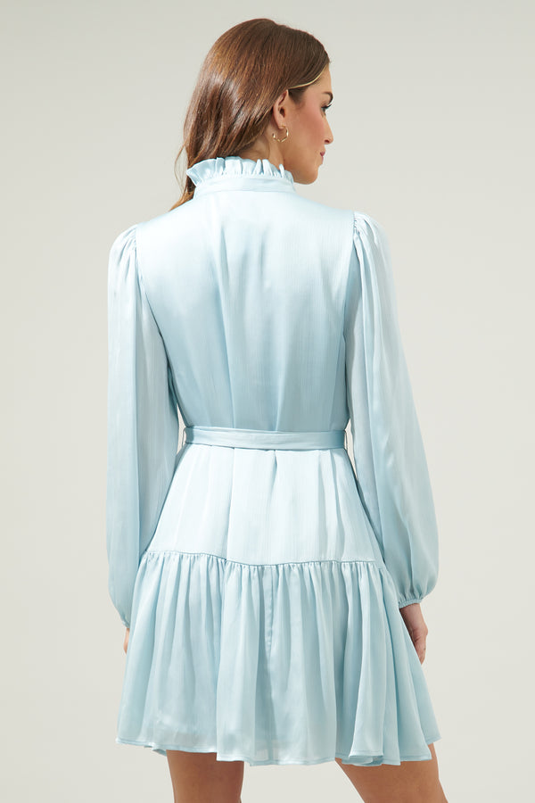Sugarlips Harmony Groover Button Up Mini Dress