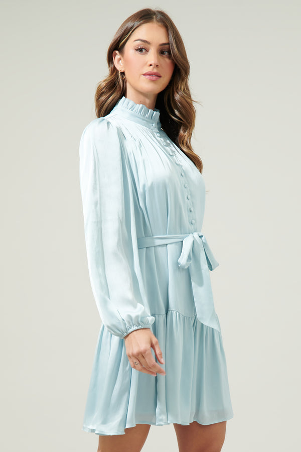 Sugarlips Harmony Groover Button Up Mini Dress