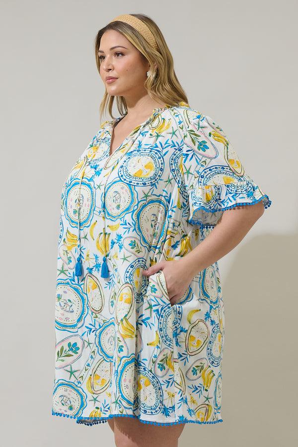 Sugarlips Harvest Island Darcie Shift Dress Curve