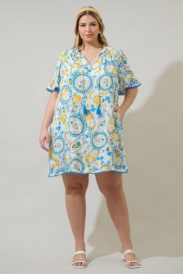 Sugarlips Harvest Island Darcie Shift Dress Curve