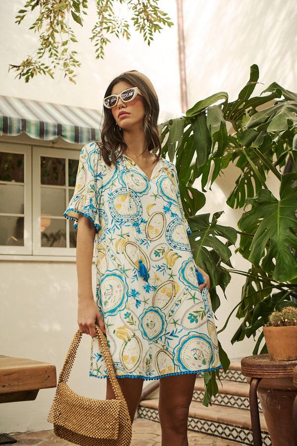 sugarlips Harvest Island Darcie Shift Dress