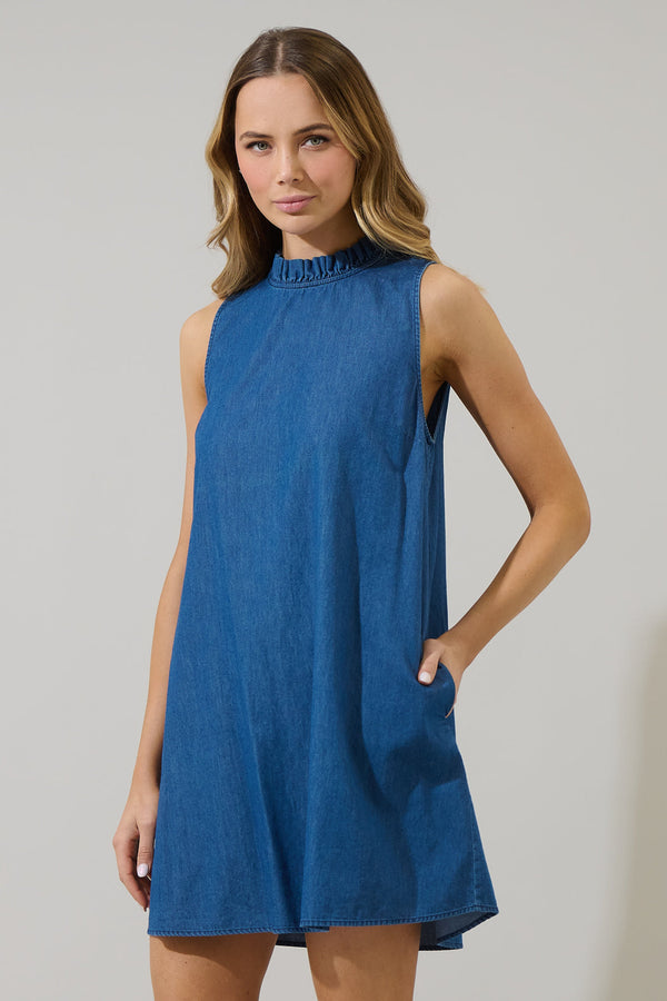 Sugarlips Haysville Benson Trapeze Mini Dress