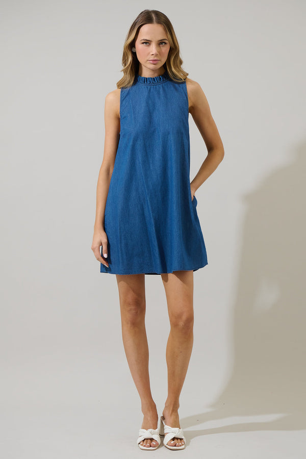 Sugarlips Haysville Benson Trapeze Mini Dress