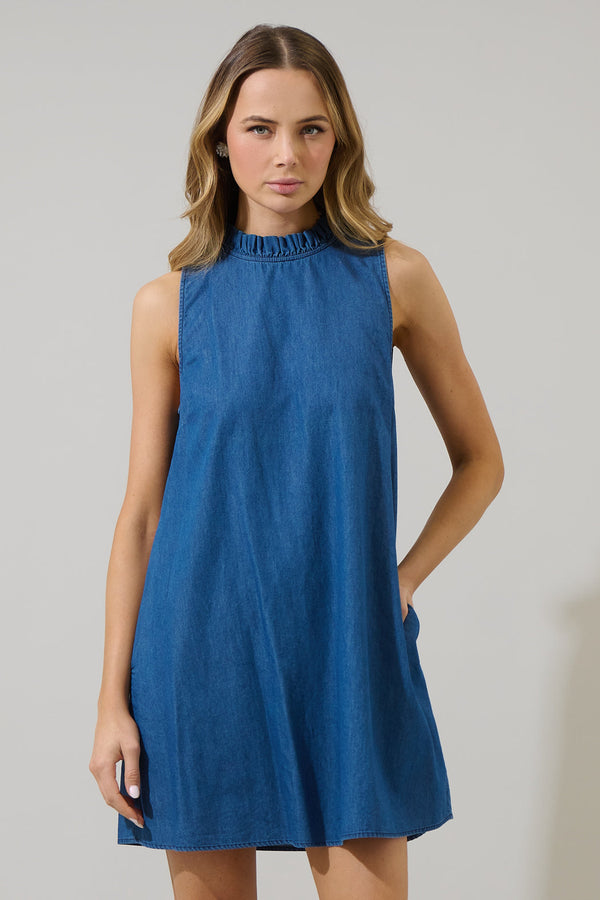 sugarlips Haysville Benson Trapeze Mini Dress