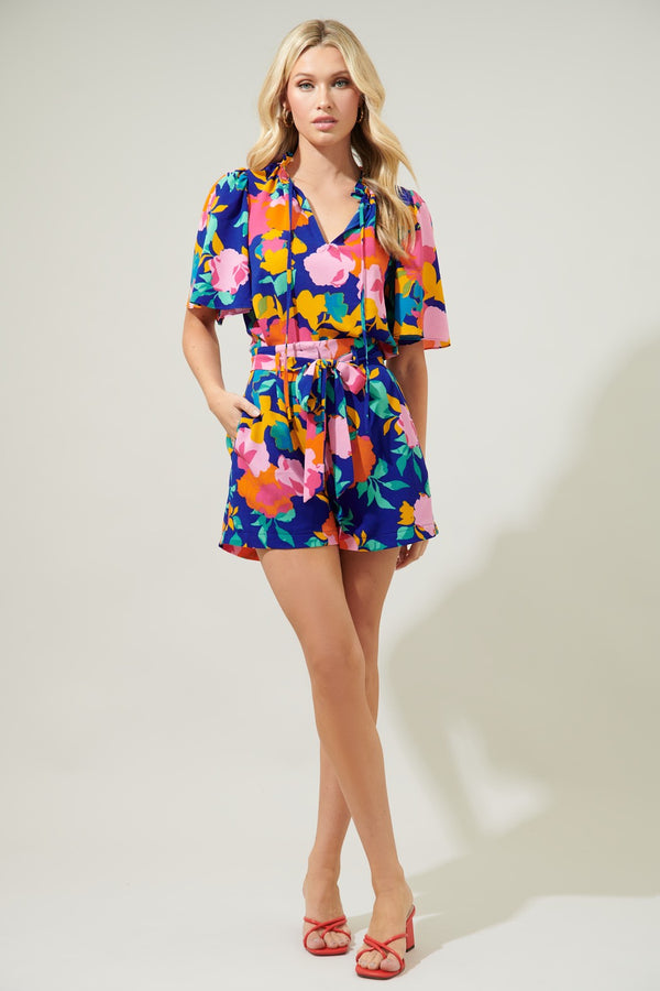 Sugarlips Heat Wave Dupont Bubble Crepe Top