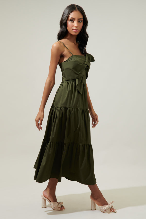 Sugarlips Helene Tiered Cami Maxi Dress