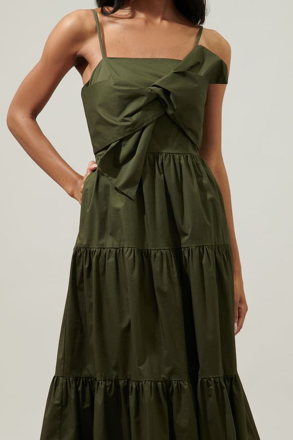 Sugarlips Helene Tiered Cami Maxi Dress