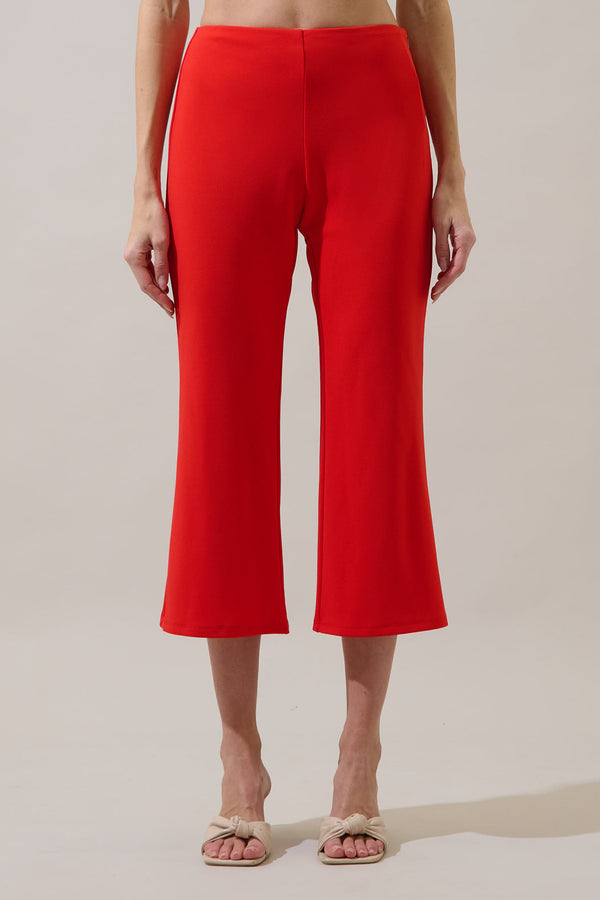 sugarlips Hemary Cropped Flare Pants
