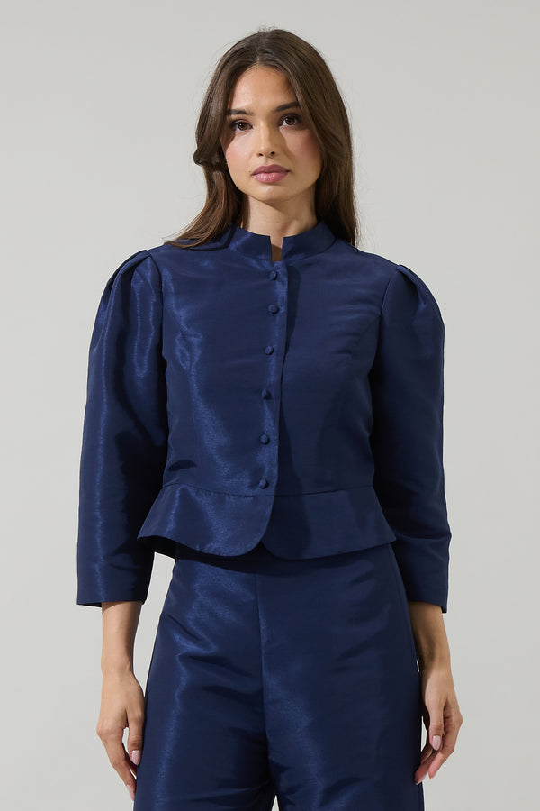 sugarlips Hestia Collared Puff Jacket