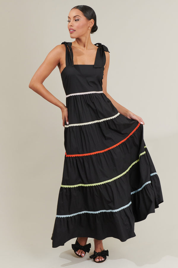 Sugarlips Hillary Hall Tiered Maxi Dress