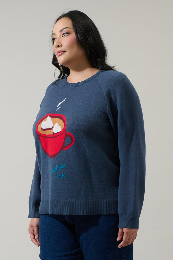 Sugarlips Hot Cocoa Knit Sweater Curve