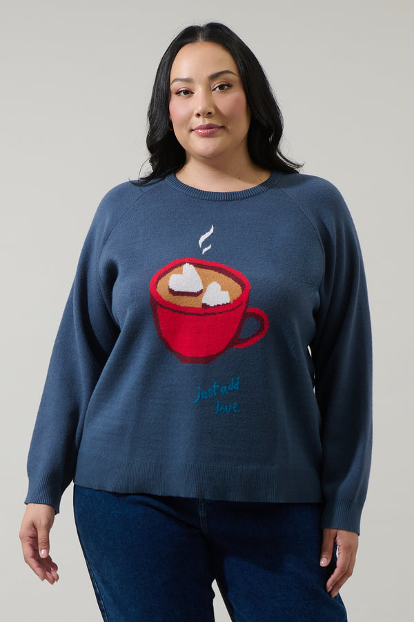 sugarlips Hot Cocoa Knit Sweater Curve