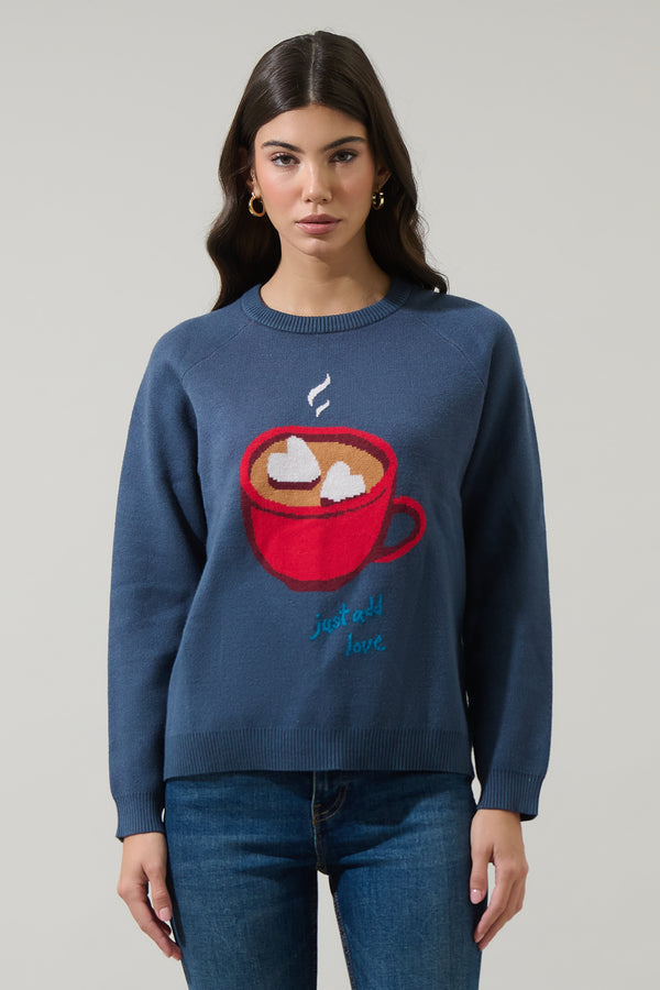 sugarlips Hot Cocoa Knit Sweater