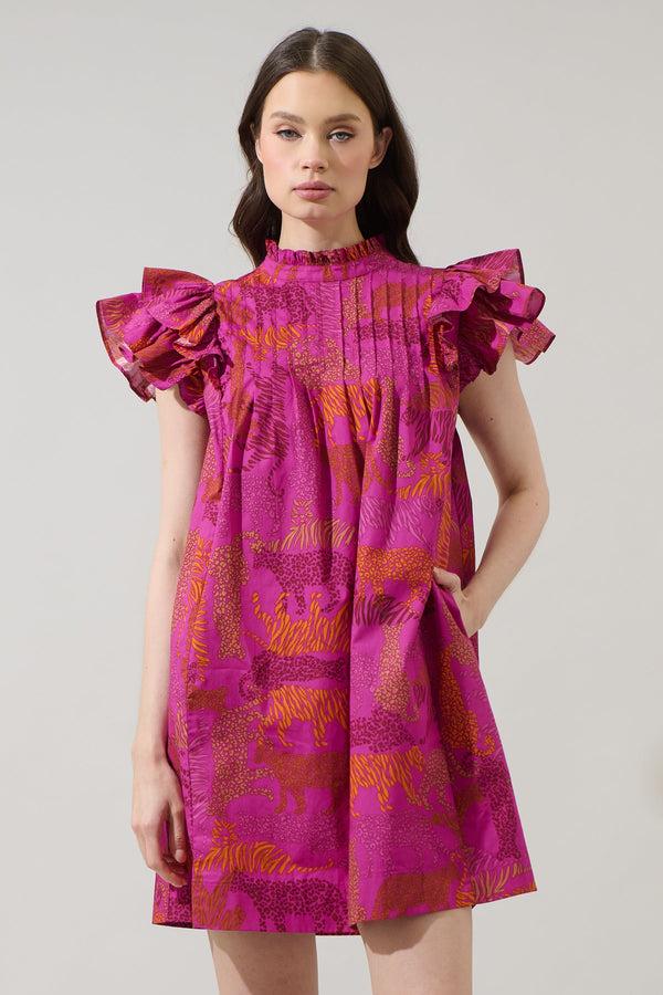 Sugarlips In The Jungle Lovel Shift Mini Dress