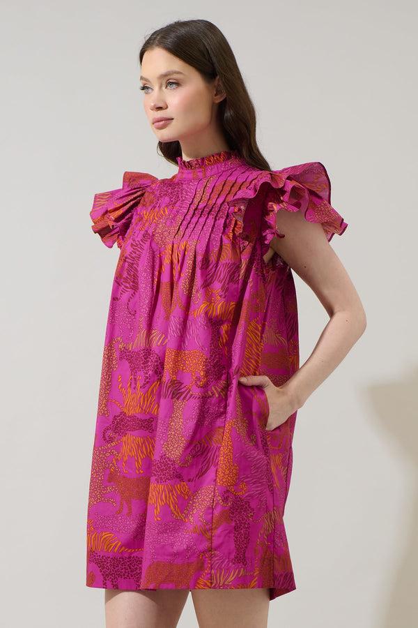 Sugarlips In The Jungle Lovel Shift Mini Dress