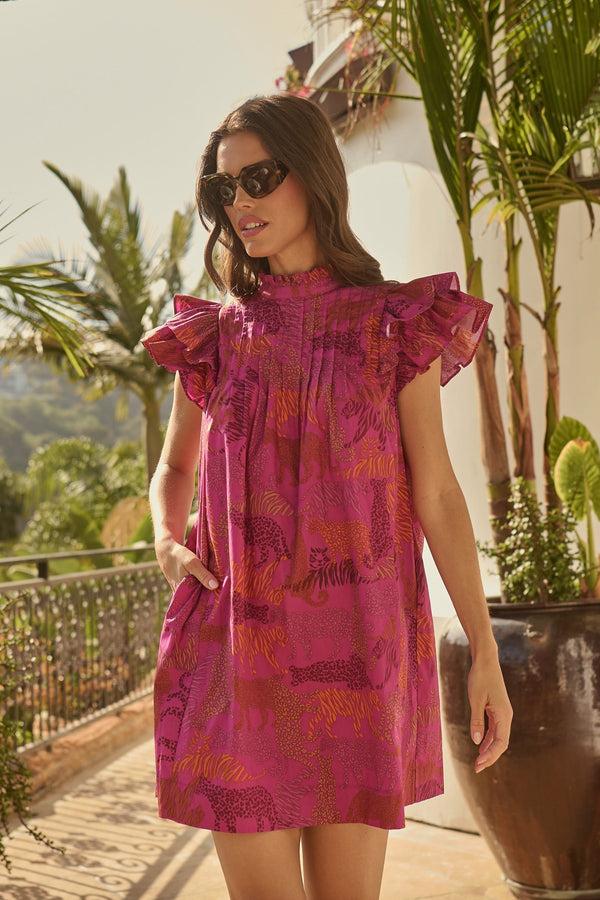 sugarlips In the Jungle Lovel Shift Mini Dress