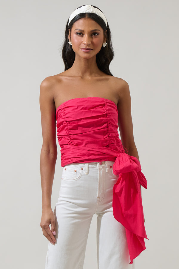sugarlips Isabel Ruched Tank Top