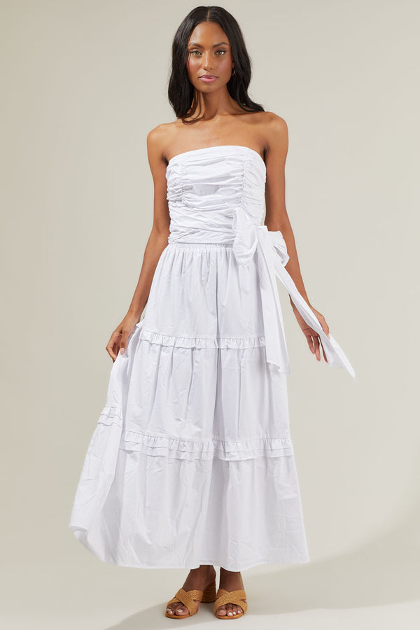 Sugarlips Isabel Ruffle Maxi Skirt