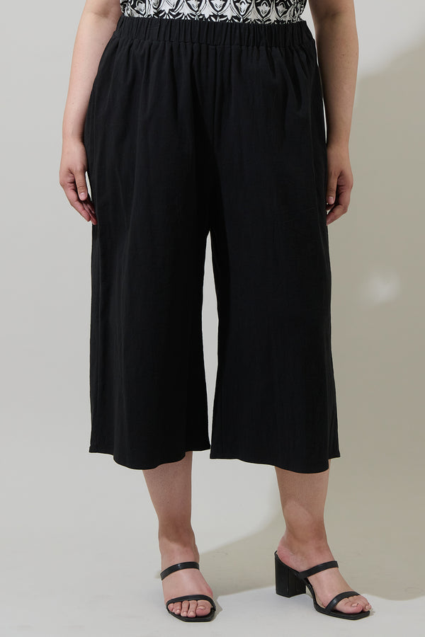 sugarlips Isha Wide Capri Pants Curve