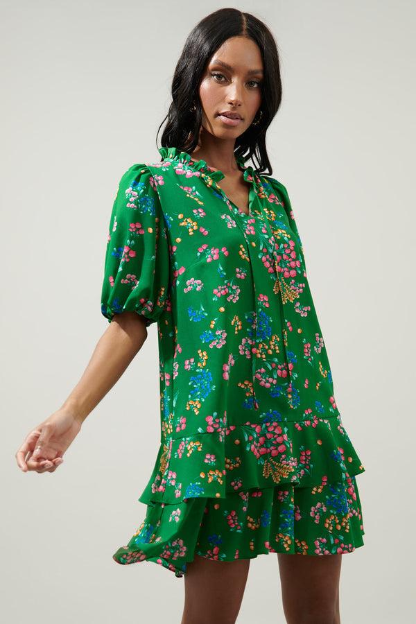 Sugarlips Ivana Floral Runner Up Shift Dress