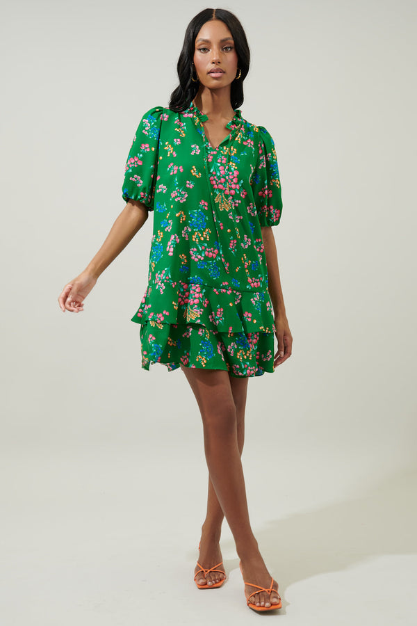 Sugarlips Ivana Floral Runner Up Shift Dress