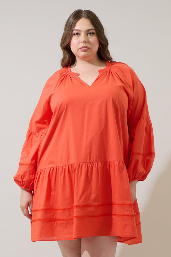 sugarlips Ivonna Shift Mini Dress Curve