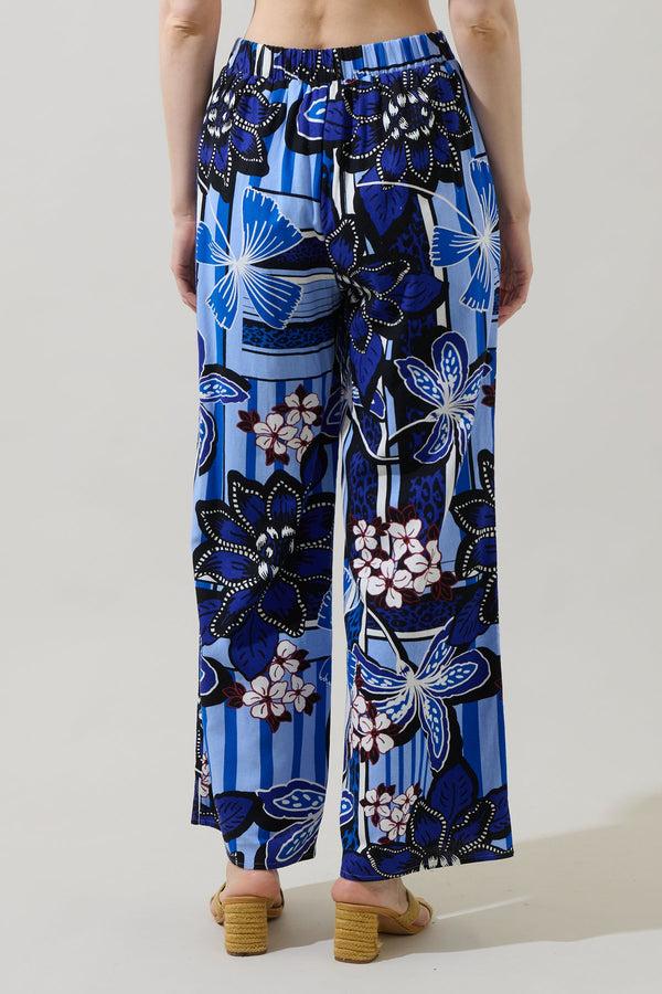 Sugarlips Jabi Floral Elena Wide Leg Pants