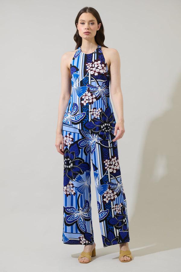 Sugarlips Jabi Floral Elena Wide Leg Pants