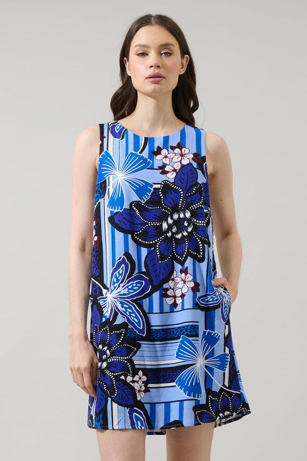 sugarlips Jabi Floral Ivy Shift Mini Dress