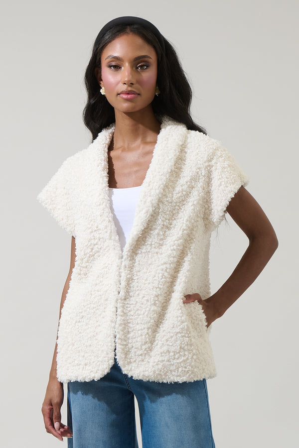 sugarlips Janna Sherpa Vest