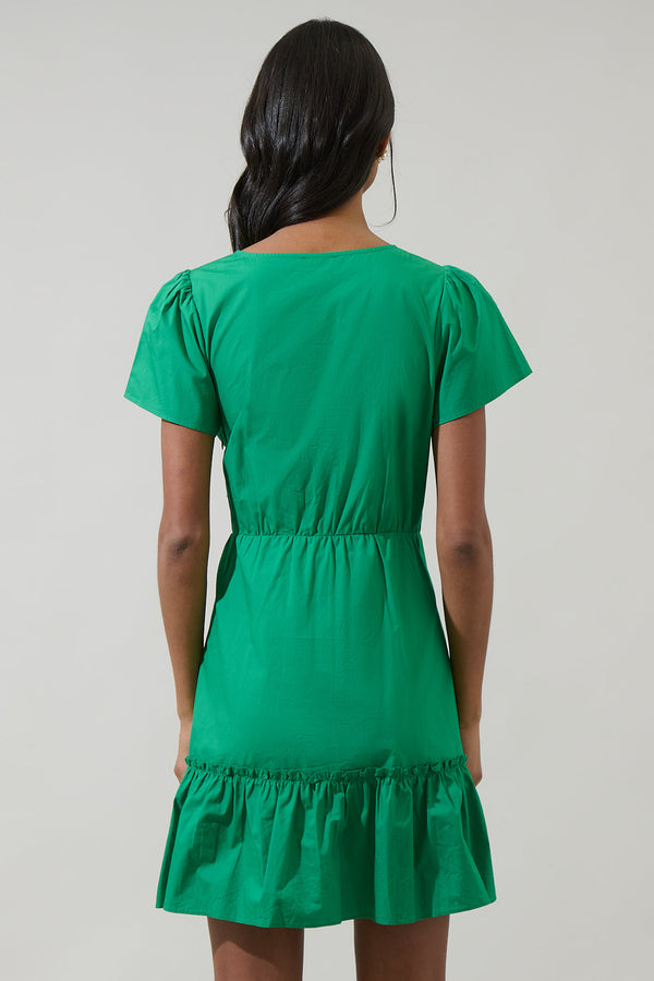 Sugarlips Jayda Wrap Mini Dress