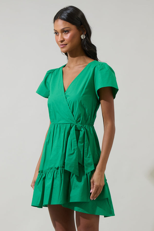 Sugarlips Jayda Wrap Mini Dress