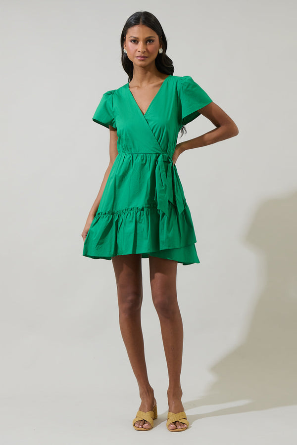 Sugarlips Jayda Wrap Mini Dress