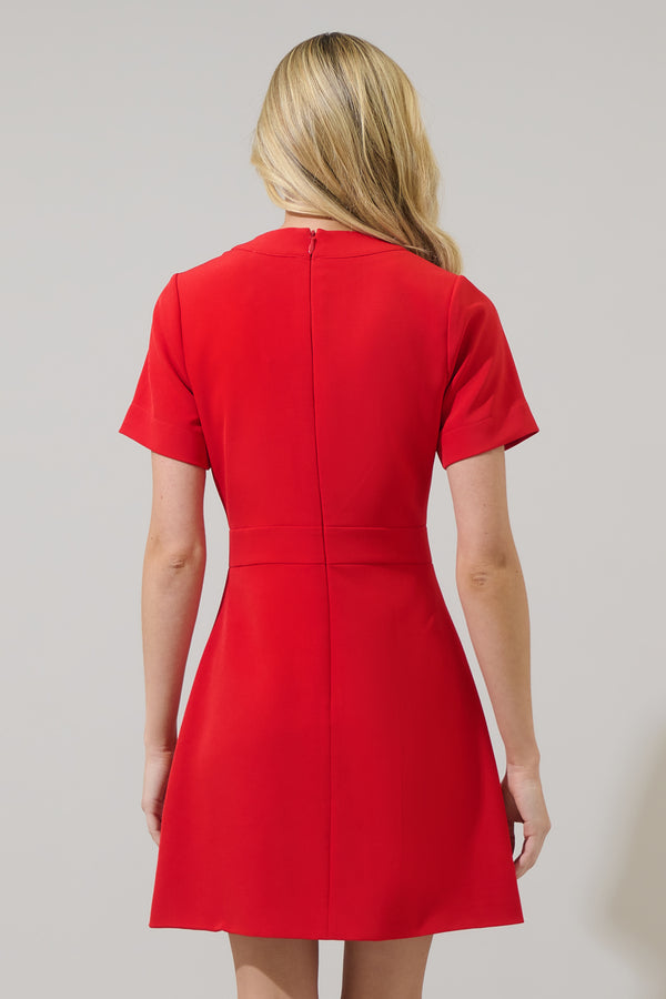 Sugarlips Jaydie Bow Mini Dress