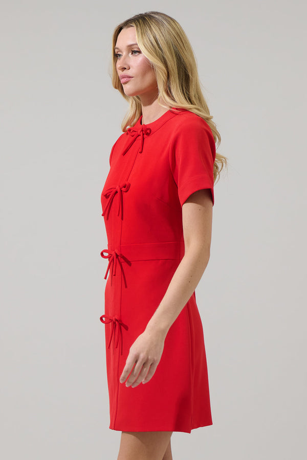 Sugarlips Jaydie Bow Mini Dress