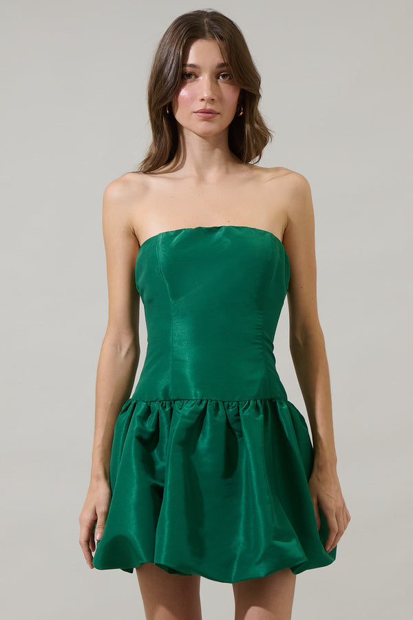 Sugarlips Jennie Strapless Bubble Mini Dress