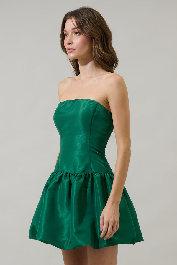 Sugarlips Jennie Strapless Bubble Mini Dress