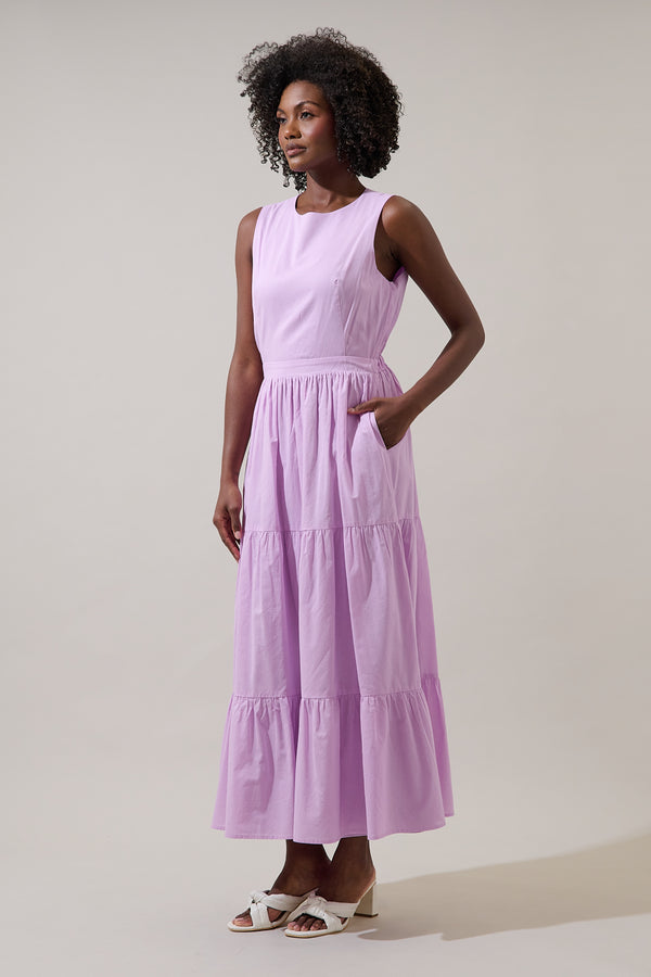 Sugarlips Jivie Tiered Maxi Dress