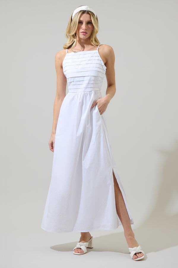 Sugarlips Joyce Pleated Maxi Dress