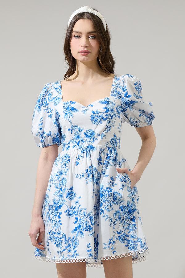 Sugarlips Juba Floral Kaly Mini Dress