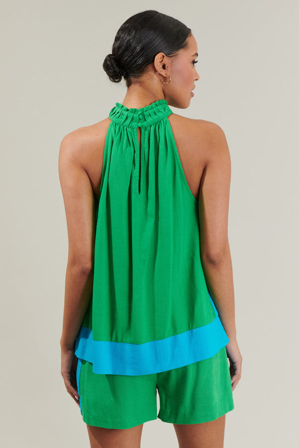 Sugarlips Judy Diedra Color Block Top