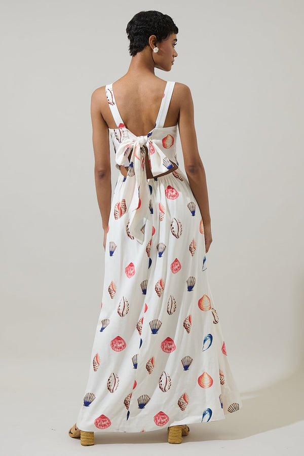 Sugarlips Kara Shells Lully Maxi Dress