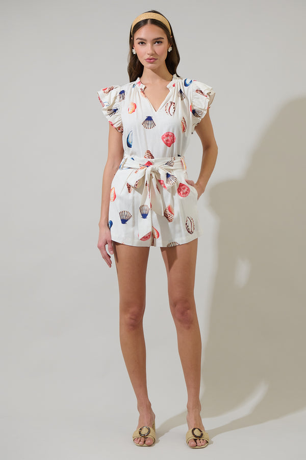 Sugarlips Kara Shells Zaferia Bermuda Shorts