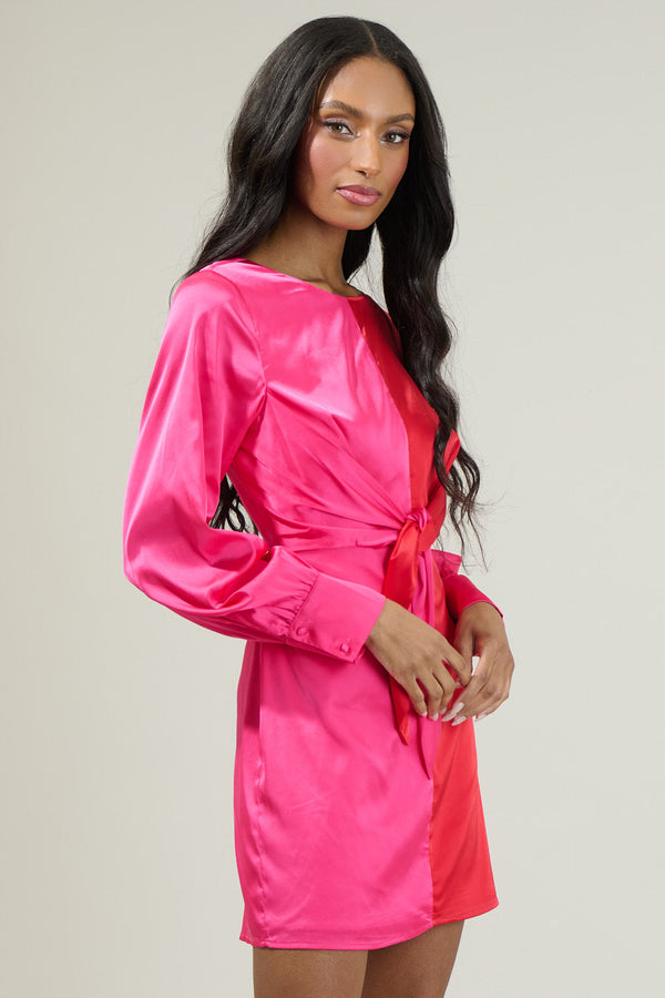 Sugarlips Karie Color Block Mini Dress