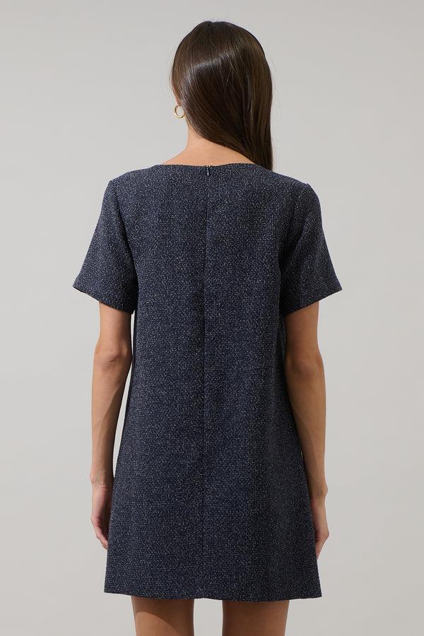 Sugarlips Kay Kury Tweed Mini Dress