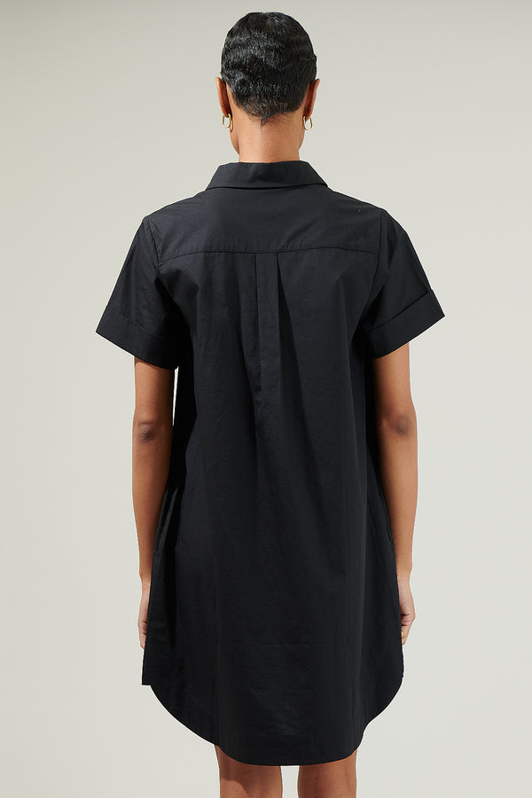 Sugarlips Kaylee Button Down Shirt Dress