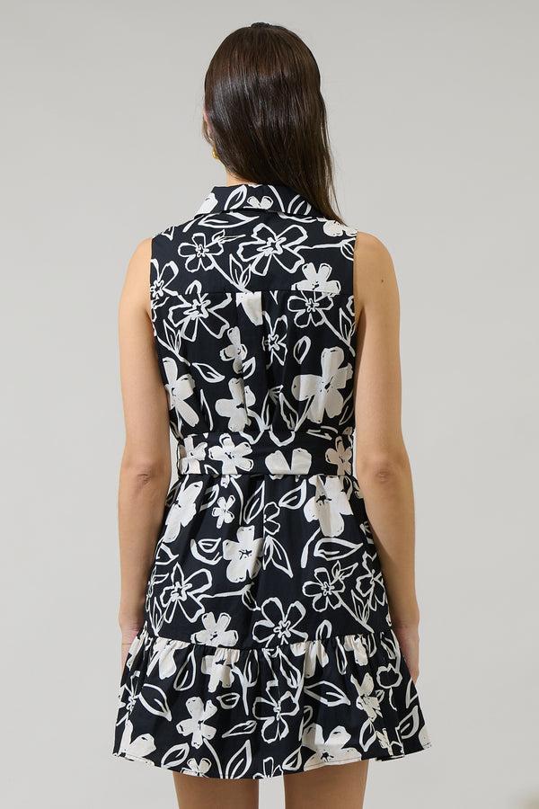Sugarlips Kianza Floral Simani Shift Mini Dress
