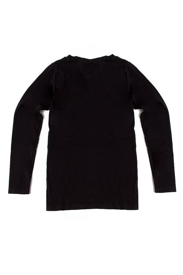 Sugarlips Kids Long Sleeve Seamless V Neck
