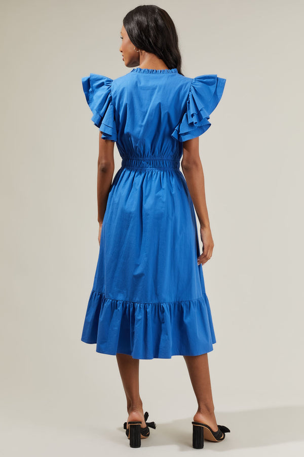 Sugarlips Kinny Poplin Maxi Dress