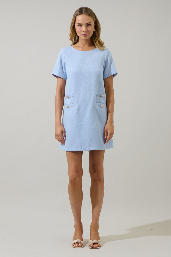 Sugarlips Kury Tweed Mini Dress